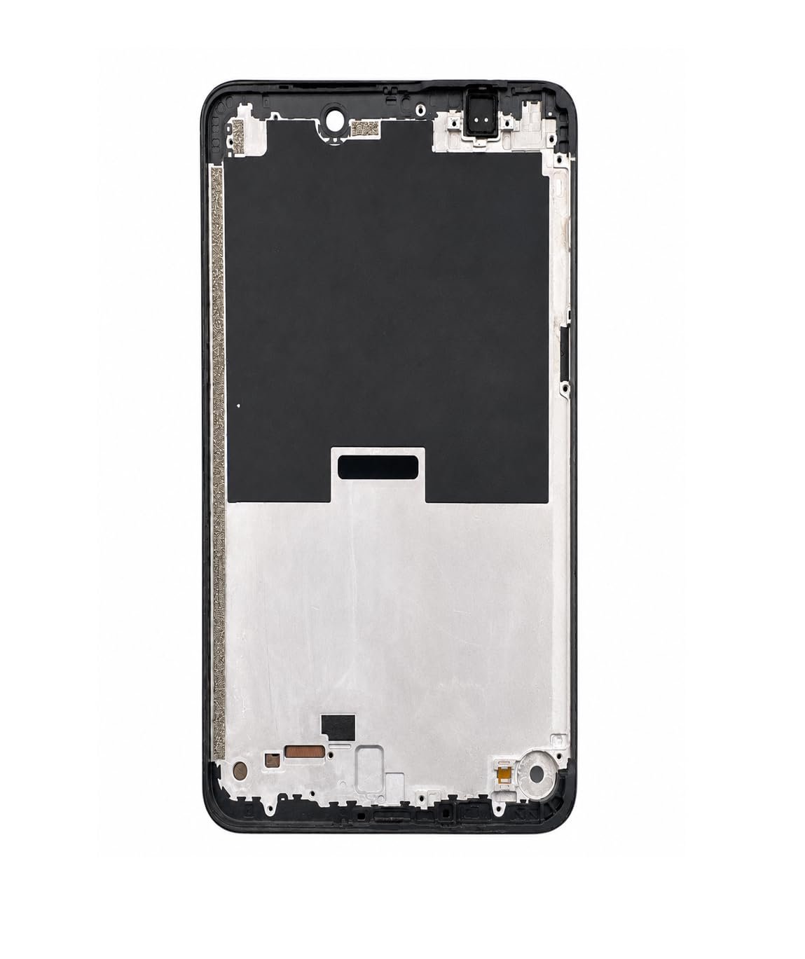LCD Middle Frame Crome Body for Motorola Moto G13 Black